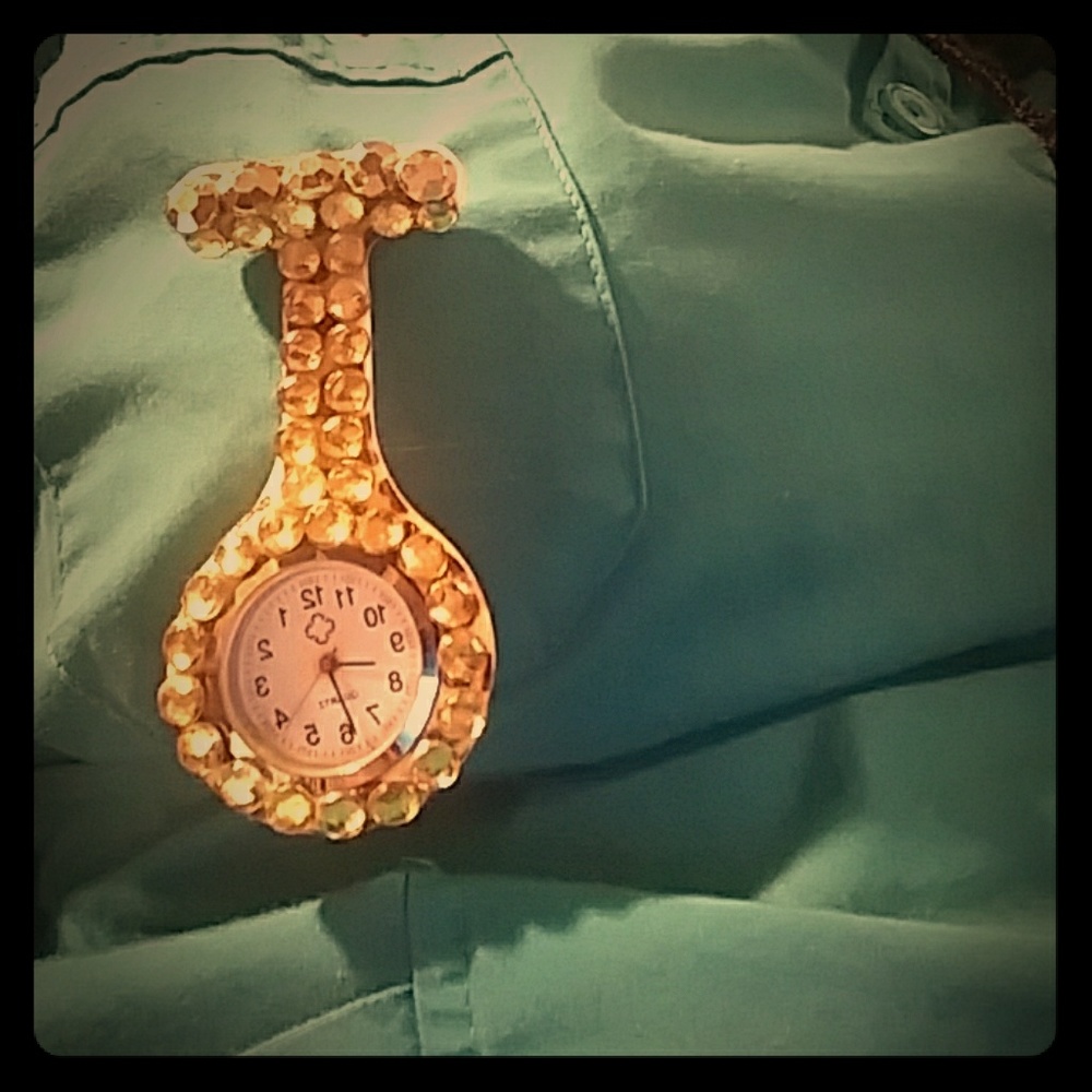 Bling out nursing pins